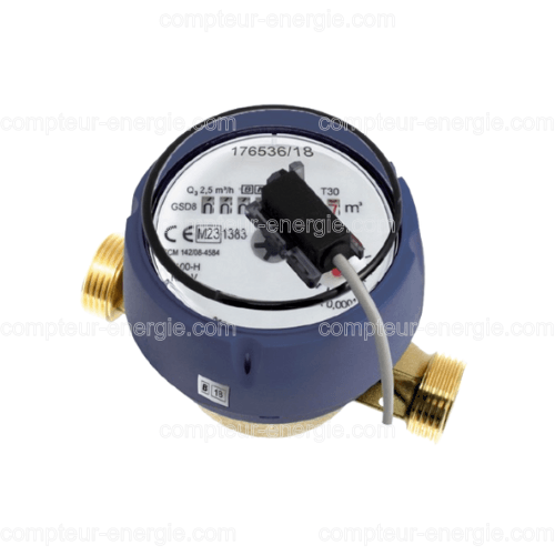 Compteur eau froide B-Meters - GSD8 avec émetteur impulsion